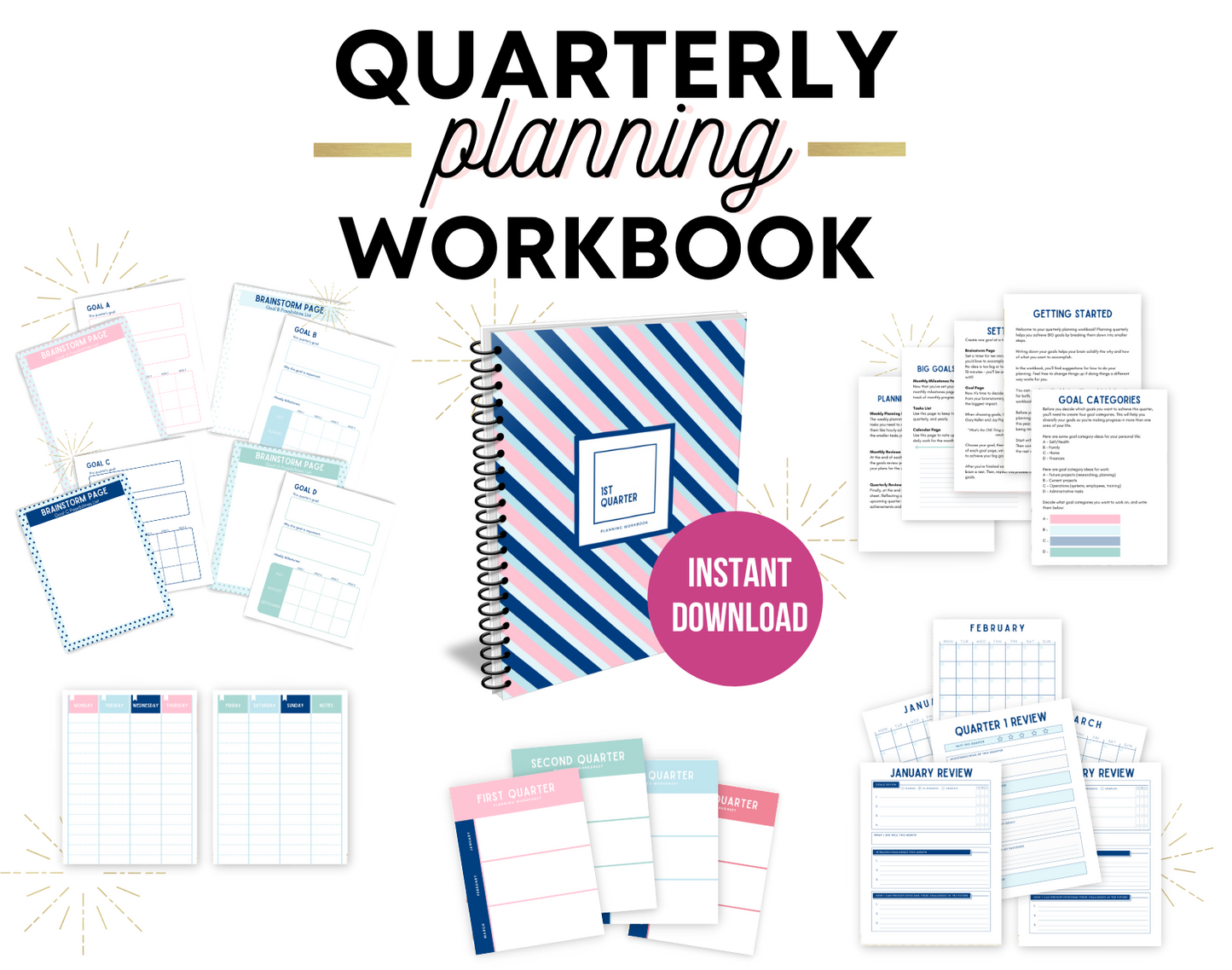 Quarterly Planning Workbook - 1st Quarter